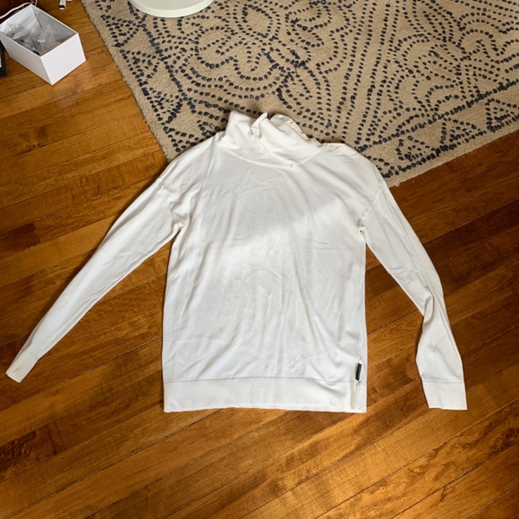 North sails rayon blend button up turtleneck. Worn a few times - Picture 3 of 4